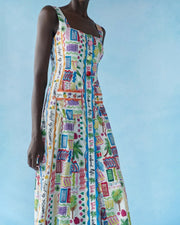 Celia B. Bunya Dress Multi Print