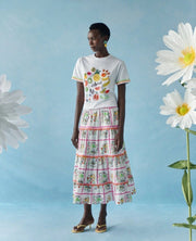 Celia B. Citrus T-Shirt Multi Print