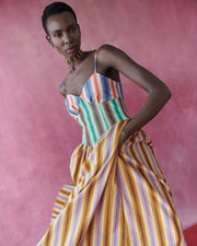 Celia B. Duku Dress Multi Print