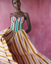 Celia B. Duku Dress Multi Print