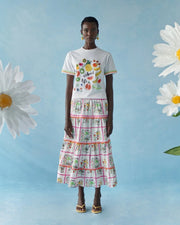 Celia B. Kiwano Skirt Multi Print