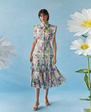Celia B. Lucero Dress Multi Print