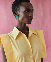 Celia B. Lucero Dress Yellow