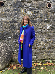 Christina Felix Coat Royal Blue