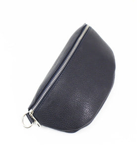 Leather Bum Bag With Strap