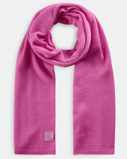 Codello Wool Blend Knit Scarf Pink