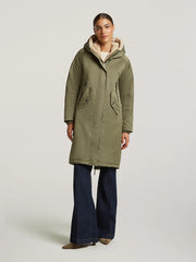 Creenstone Tegen Coat Green Clay