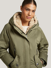 Creenstone Tegen Coat Green Clay