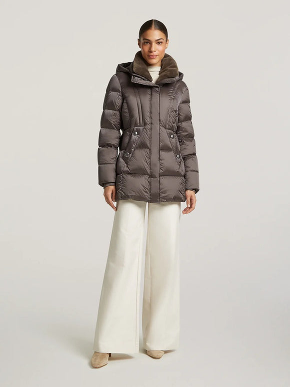 Creenstone Kelly Coat Grey Taupe