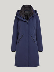 Creenstone Evanna Coat Indigo Blue
