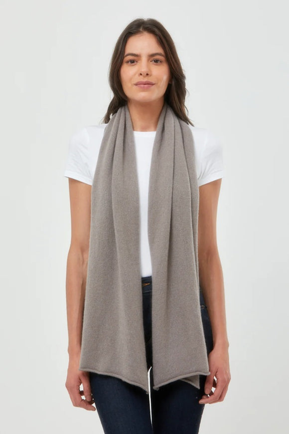 Ekotree Cashmere Scarf Dark Beige