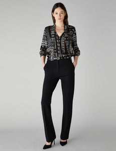 Emme Cala Shirt Black Print