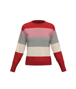 Emme Picasso Knit Striped Sweater