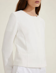 Emme Vania Jacket Wool White