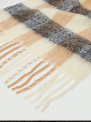 Emme Kristin Scarf Ivory Check
