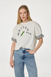 Fabienne Chapot Benja T-Shirt Cosy White