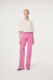 Fabienne Chapot Bindi Top Cosy White/Black Print