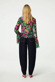 Fabienne Chapot Britney Blouse Casa Azul Floral Print