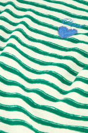 Fabienne Chapot Celina T-Shirt Cosy White/Green Stripes