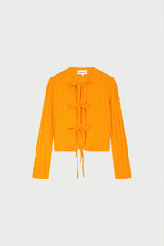 Fabienne Chapot Chelsea Cardi Solar Orange