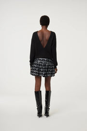 Fabienne Chapot Cocktail Bar Knit Sweater Black