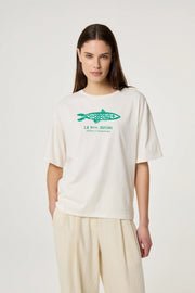 Fabienne Chapot Fay T-Shirt Cosy White/Green