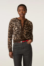 Fabienne Chapot Henry Cardigan Leo Print