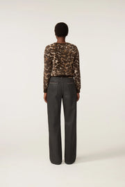 Fabienne Chapot Henry Cardigan Leo Print