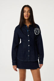 Fabienne Chapot Irina Blouse Dark Denim