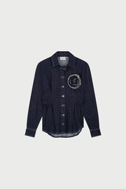 Fabienne Chapot Irina Blouse Dark Denim