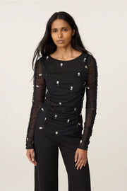 Fabienne Chapot Kamea Top Black/Cosy White