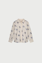 Fabienne Chapot Lilot Blouse Cosy White/Blue