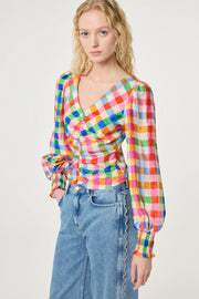 Fabienne Chapot Madeleine Top Multi Check