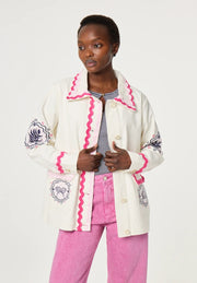 Fabienne Chapot Melodie Jacket Cosy White