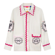 Fabienne Chapot Melodie Jacket Cosy White