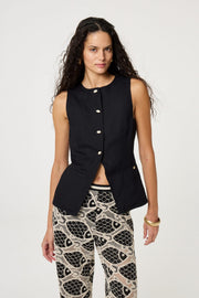 Fabienne Chapot Mercy Top Black