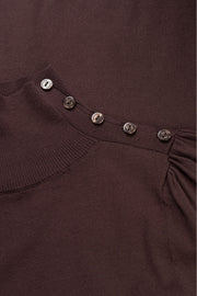 Fabienne Chapot Molly Turtleneck Top Cocoa