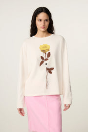 Fabienne Chapot Phileine Rose T-Shirt Cosy White