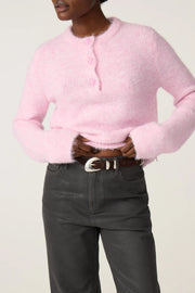 Fabienne Chapot Precious Pebble Suede Belt Cocoa