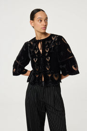 Fabienne Chapot Roarie Top Black