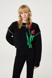Fabienne Chapot Tulip Pullover Black