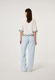 Fabienne Chapot Tylera Blouse White/Black Print