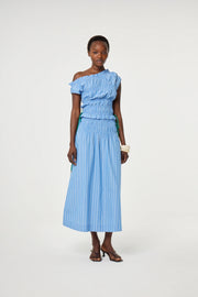 Fabienne Chapot Yoko Skirt Marina Blue/White Stripes
