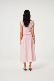 Fabienne Chapot Yoko Skirt Pink/White Stripes