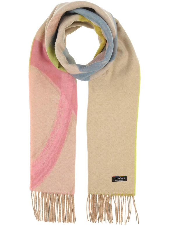 Fraas Knit Cashmink Scarf Multi-colour