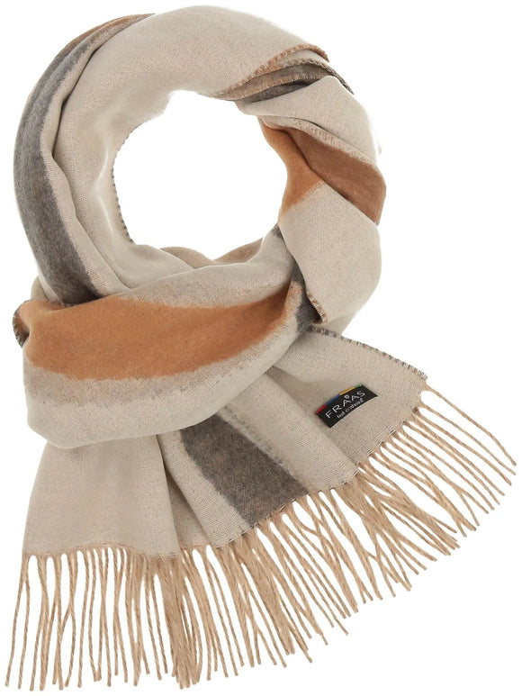 Fraas Knit Cashmink Scarf Greige