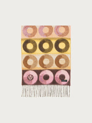 Fraas Scarf Geo Circle Print Pure Honey