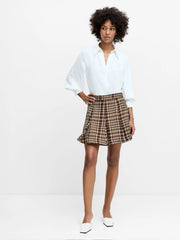 French Connection Arezzo Neck Trim Blouse Winter White