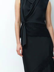 French Connection Dahlia Draped Lace Top