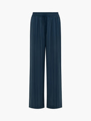 French Connection Erma Pinstripe Wide Leg Trousers